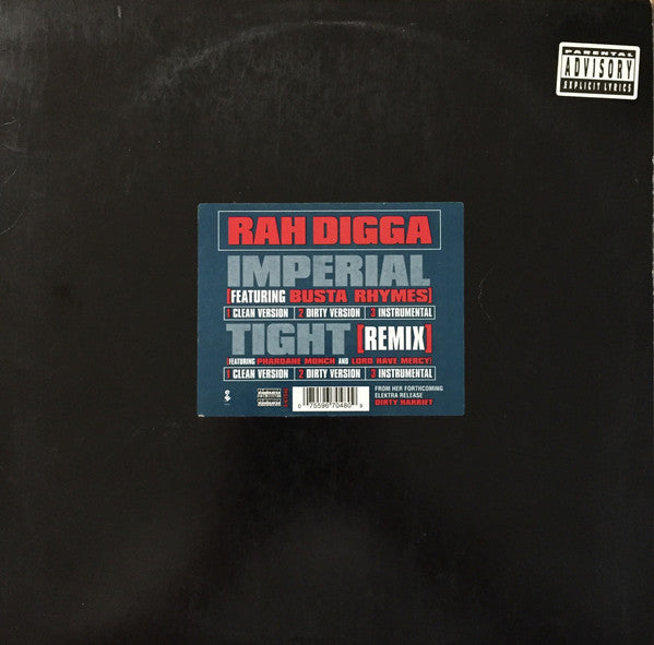 Rah Digga - Imperial / Tight (Remix) (12", Maxi)