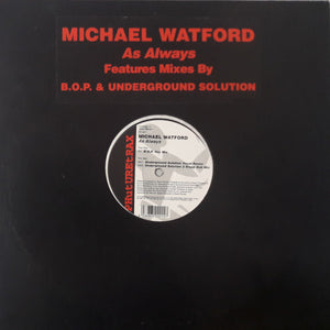 Michael Watford - As Always (12")