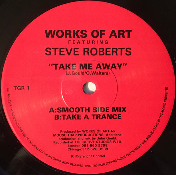 Works Of Art Featuring Steve Roberts (6) - Take Me Away (12