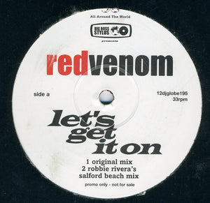 Big Boss Stylus Presents Red Venom - Let's Get It On (12", Promo)