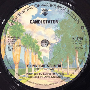 Candi Staton - Young Hearts Run Free (7", Sol)