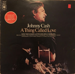 Johnny Cash - A Thing Called Love (LP, Album)