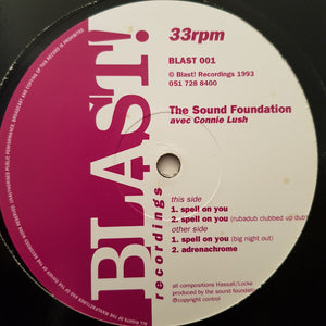 The Sound Foundation avec Connie Lush - Spell On You (12")