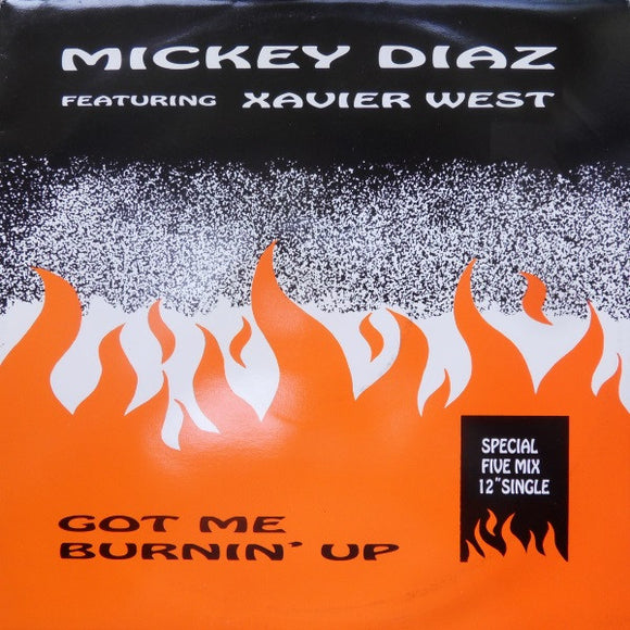 Mickey Diaz Featuring Xavier West - Got Me Burnin' Up (12