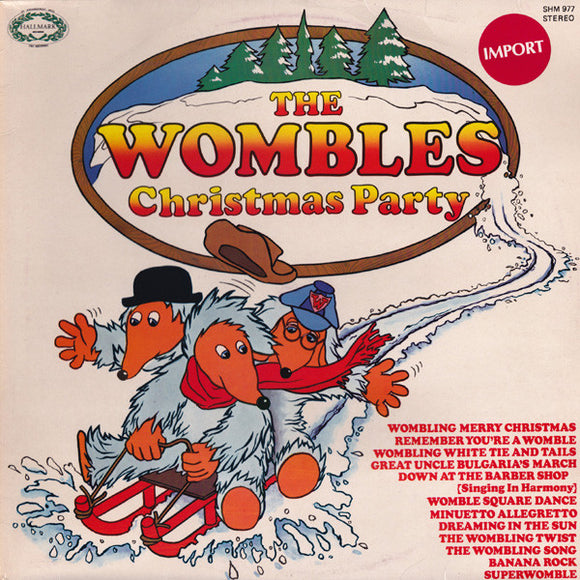 The Wombles - The Wombles Christmas Party (LP, Comp)