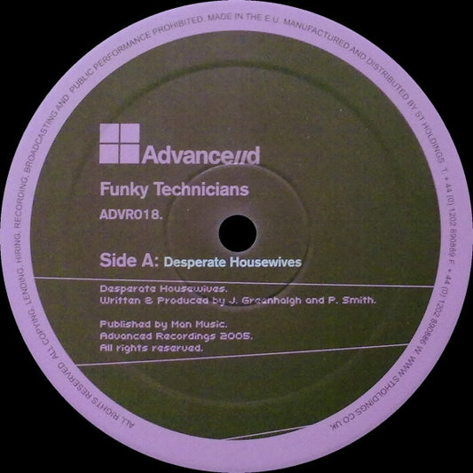 Funky Technicians - Desperate Housewives / Back Draft (12")
