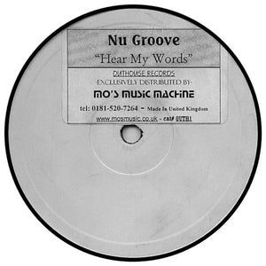 Nu Groove* - Hear My Words (12", W/Lbl, Sti)