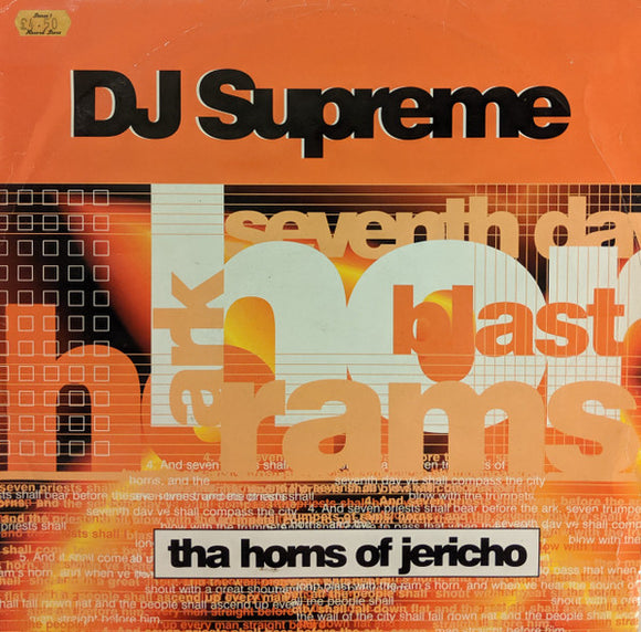 DJ Supreme - Tha Horns Of Jericho (12