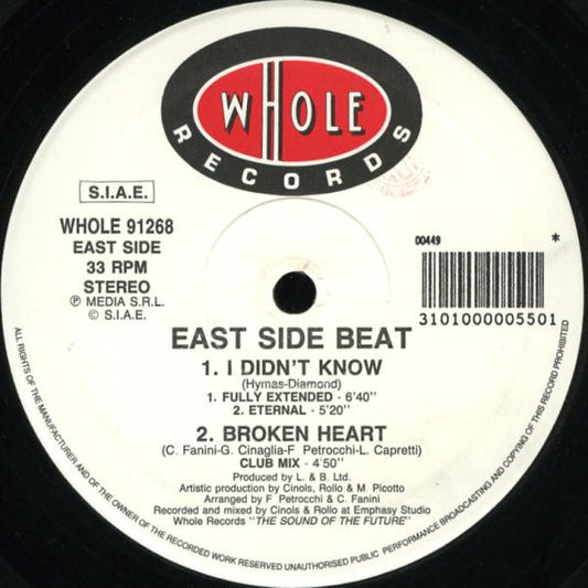 East Side Beat - I Didn't Know (12", Single)