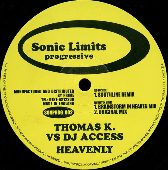 Thomas K. Vs DJ Access - Heavenly (12