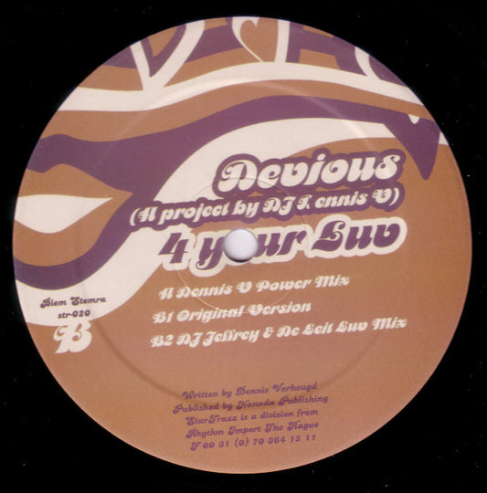 Devious - 4 Your Luv (12")