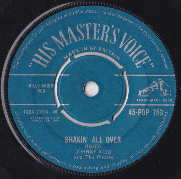 Johnny Kidd And The Pirates* - Shakin' All Over (7