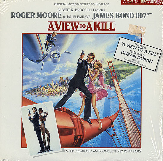 John Barry - A View To A Kill (Original Motion Picture Soundtrack) (LP, Album)