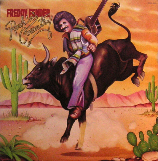 Freddy Fender (2) - Rock 'N' Country (LP, Album, Ter)