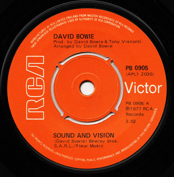 David Bowie - Sound And Vision (7