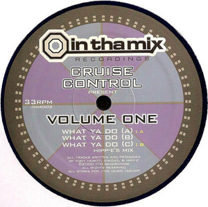 Onionz & Tony - Cruise Control Volume One (12")