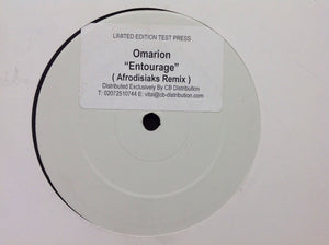 Omarion - Entourage (Afrodiziaks Remix) (12", Unofficial)