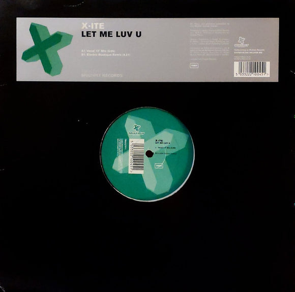 X-Ite (3) - Let Me Luv U (12