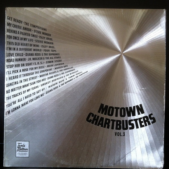 Various - Motown Chartbusters Vol. 3 (LP, Album, Comp)