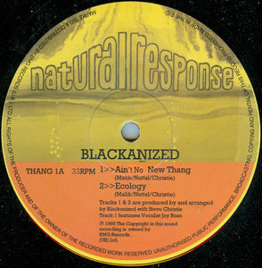 Blackanized* - Ain't No New Thang (12")