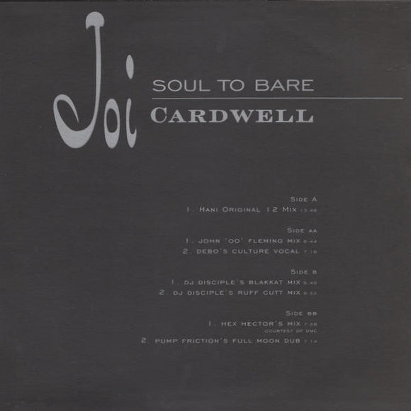 Joi Cardwell - Soul To Bare (2x12