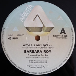 Barbara Roy - With All My Love (12")