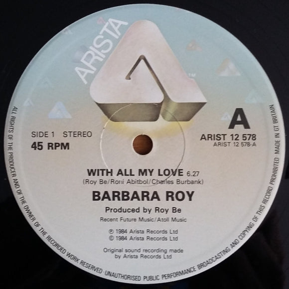 Barbara Roy - With All My Love (12