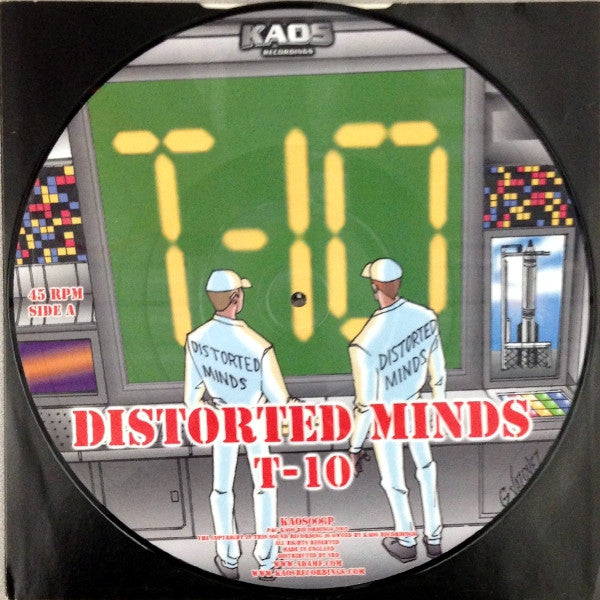 Distorted Minds - T-10 / The Tenth Planet (12", Ltd, Pic)