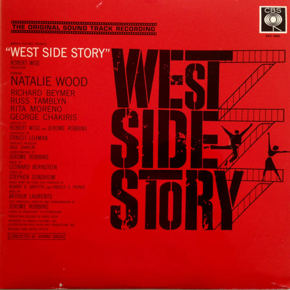 Leonard Bernstein - West Side Story (The Original Sound Track Recording) (LP, Album, Mono)