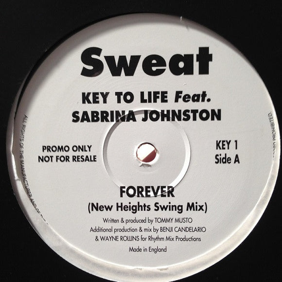 Key To Life Feat. Sabrina Johnston - Forever (12