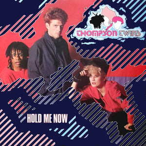 Thompson Twins - Hold Me Now (12", Single, Blu)