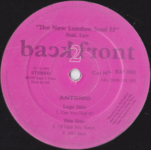 Antonio (2) Feat. Leo (4) - The New London Soul EP (12", EP)