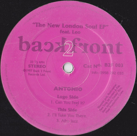 Antonio (2) Feat. Leo (4) - The New London Soul EP (12