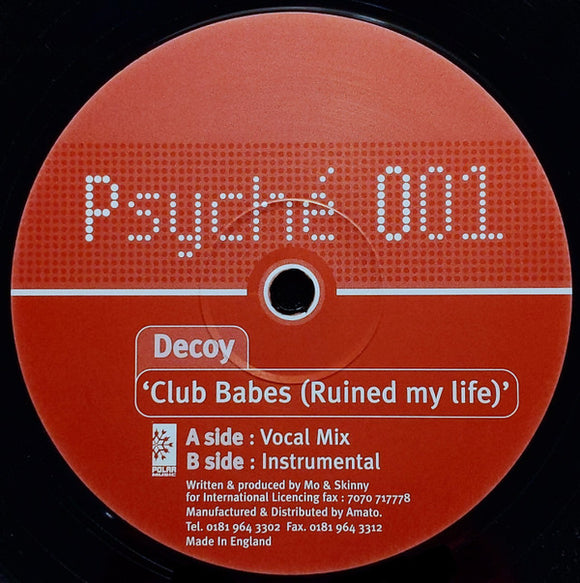 Decoy (5) - Club Babes (Ruined My Life) (12