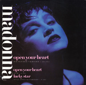 Madonna - Open Your Heart (12", Single)