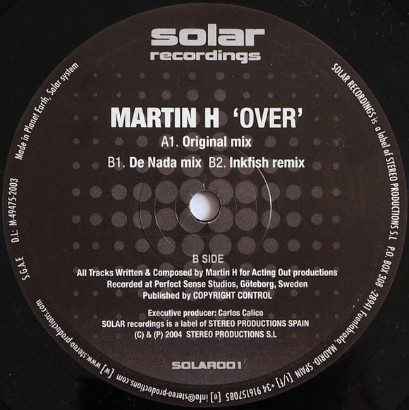 Martin H - Over (12
