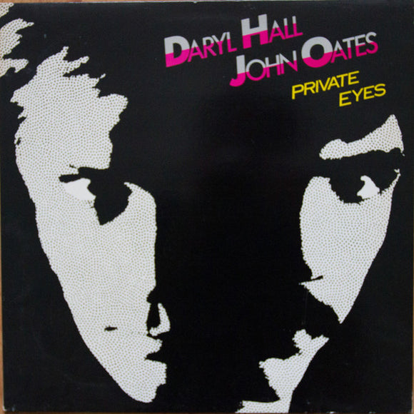 Daryl Hall & John Oates - Private Eyes (LP, Album, RE)