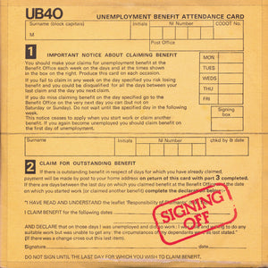 UB40 - Signing Off (LP, Album + 12")