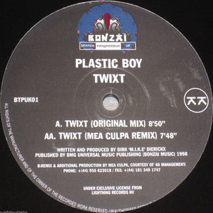 Plastic Boy - Twixt (12")