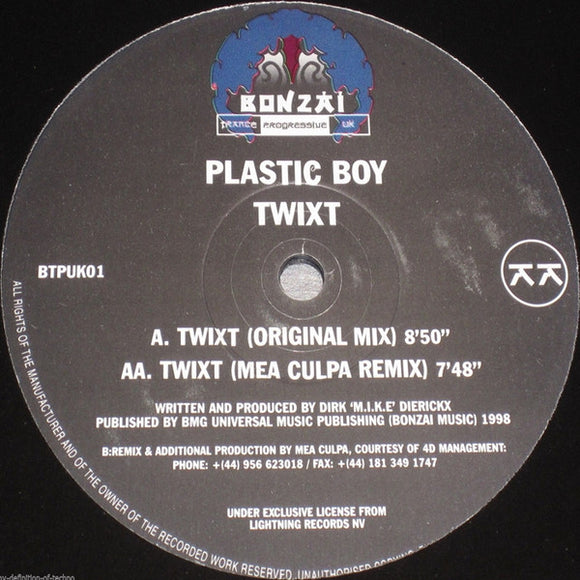 Plastic Boy - Twixt (12