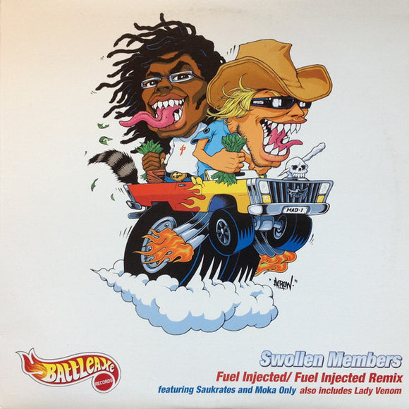 Swollen Members Featuring Saukrates and Moka Only - Fuel Injected / Fuel Injected Remix (12