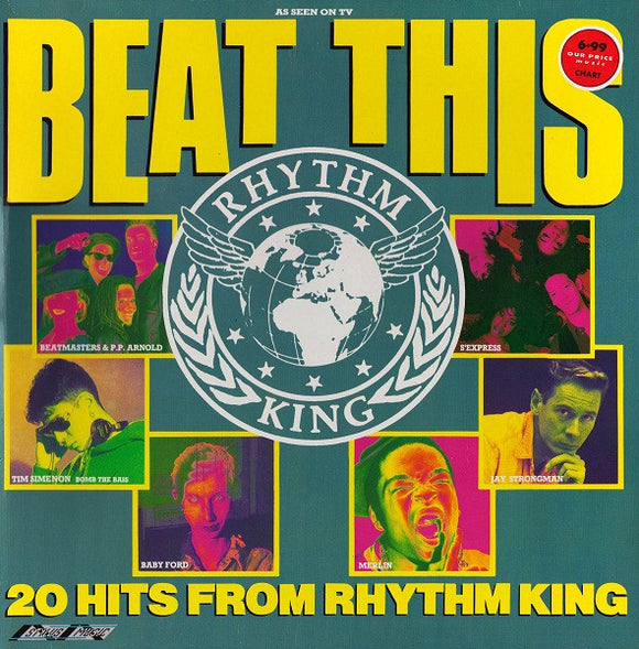 Various - Beat This - 20 Hits From Rhythm King (LP, Comp)