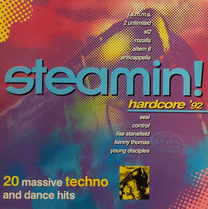 Various - Steamin! Hardcore '92 (LP, Comp)