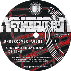 Undercover Agent - Cyndicut EP (2x12", EP, Red)