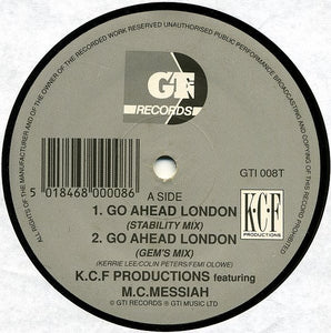 K.C.F Productions* - Go Ahead London / Words 'N' Musik (12")