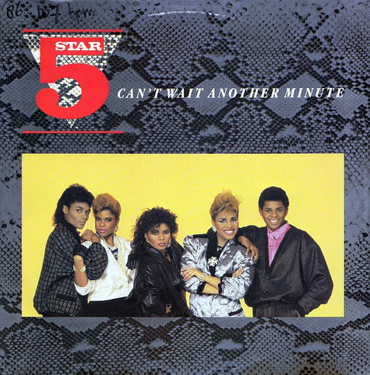 5 Star* - Can't Wait Another Minute (12")