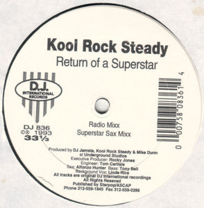 Kool Rock Steady - Return Of A Superstar (12")