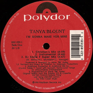 Tanya Blount - I'm Gonna Make You Mine (12")