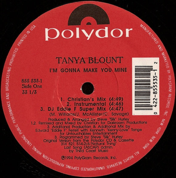 Tanya Blount - I'm Gonna Make You Mine (12