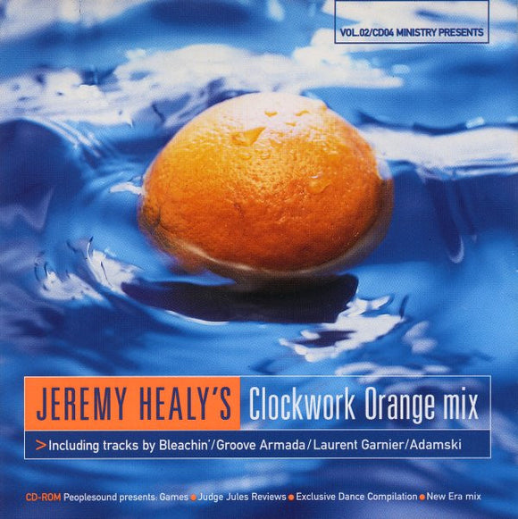 Jeremy Healy - Ministry Presents Jeremy Healy's Clockwork Orange Mix (CD, Comp, Mixed)